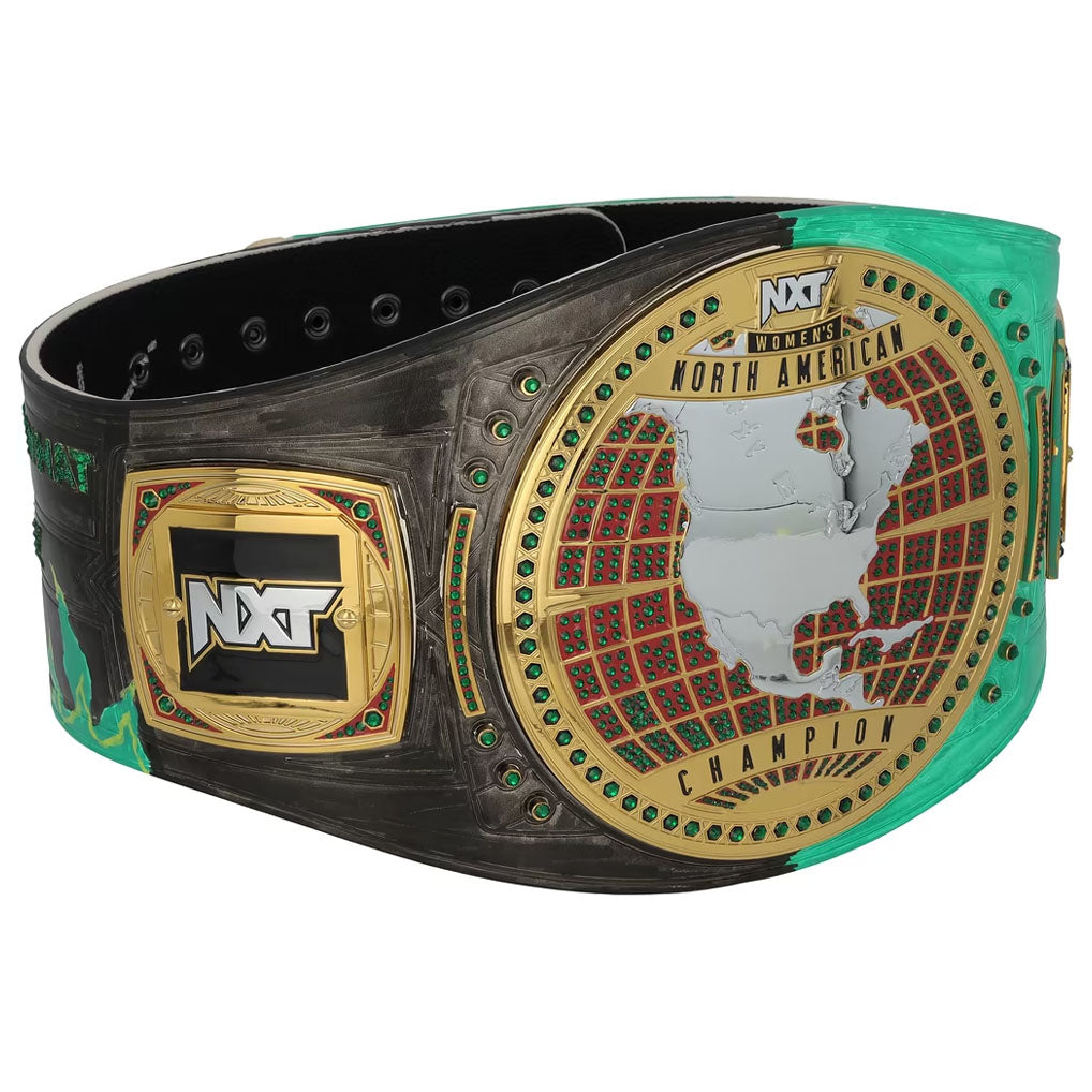 WWE Autographed NXT Women's North American Championship Replica Title Belt with
