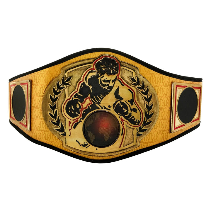 Gold Boxing Championship Belt