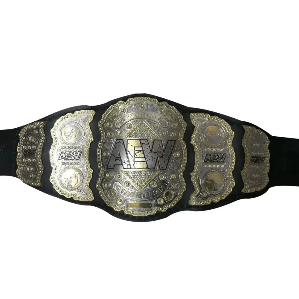 AEW World Heavyweight Wrestling Championship Belts