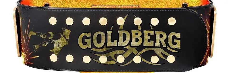 Goldberg Big Gold Signature Series Heavyweight Wrestling Belt Replica