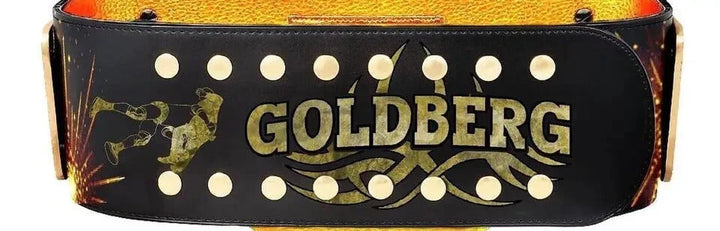 Goldberg Big Gold Signature Series Heavyweight Wrestling Belt Replica