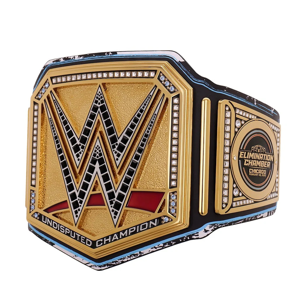 Elimination Chamber Chicago Championship Replica Title Belt