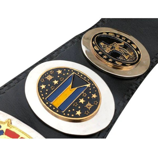 NWA Bahamas Bahamian Heavyweight Wrestling Champion Belt Islands Florida Championship