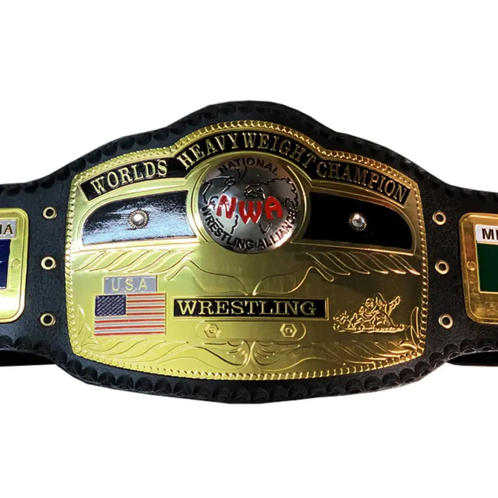 NWA Bahamas Bahamian Heavyweight Wrestling Champion Belt Islands Florida Championship