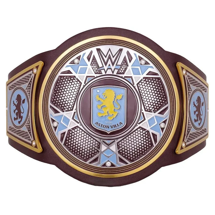 WWE x Aston Villa Legacy Champion Replica Belt – Iconic Football & Wrestling Tribute