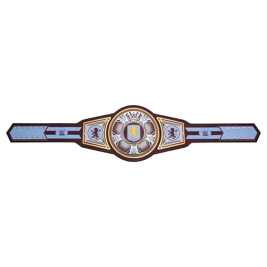 WWE x Aston Villa Legacy Champion Replica Belt – Iconic Football & Wrestling Tribute